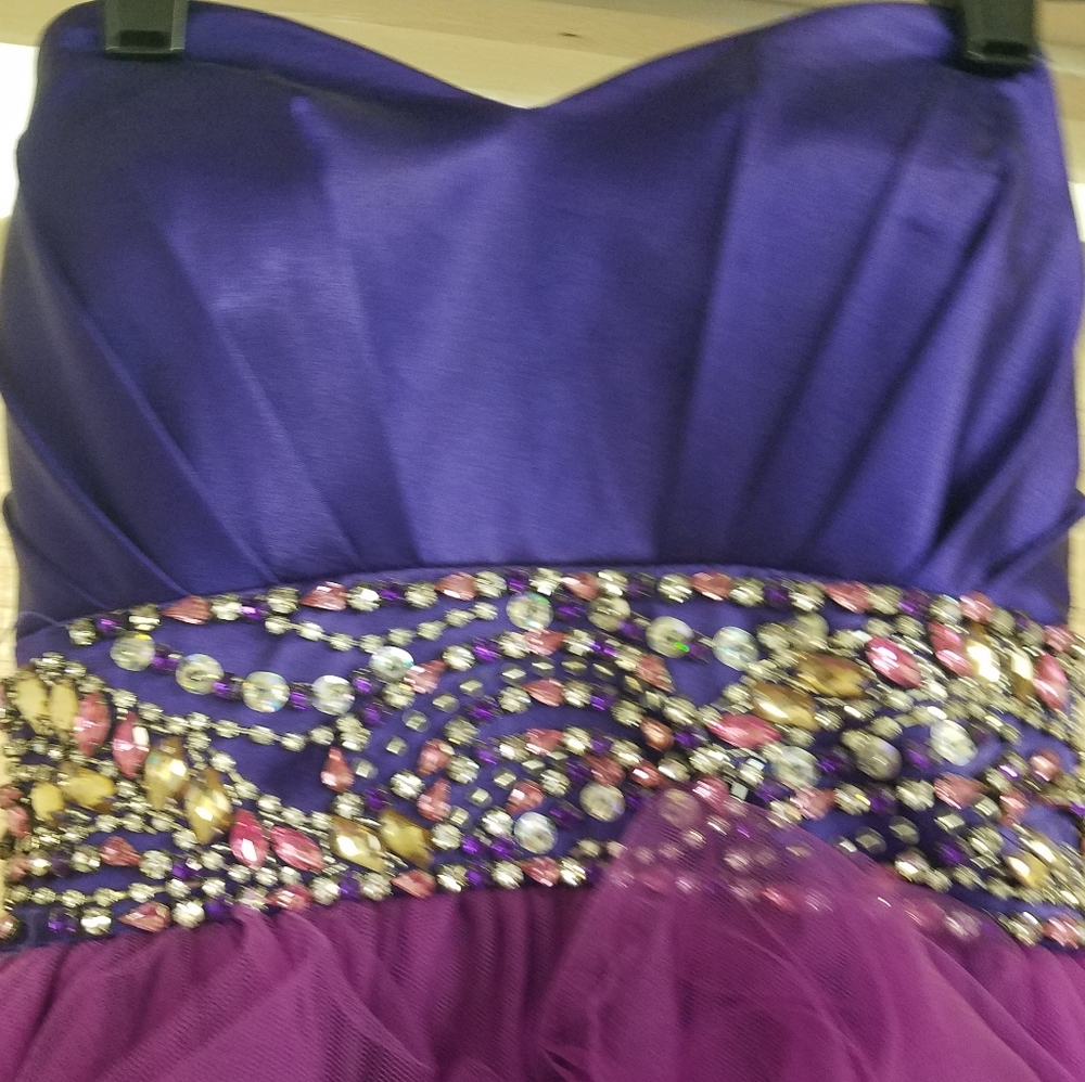 B' Dazzle size small homecoming dress - Picture 2 of 4